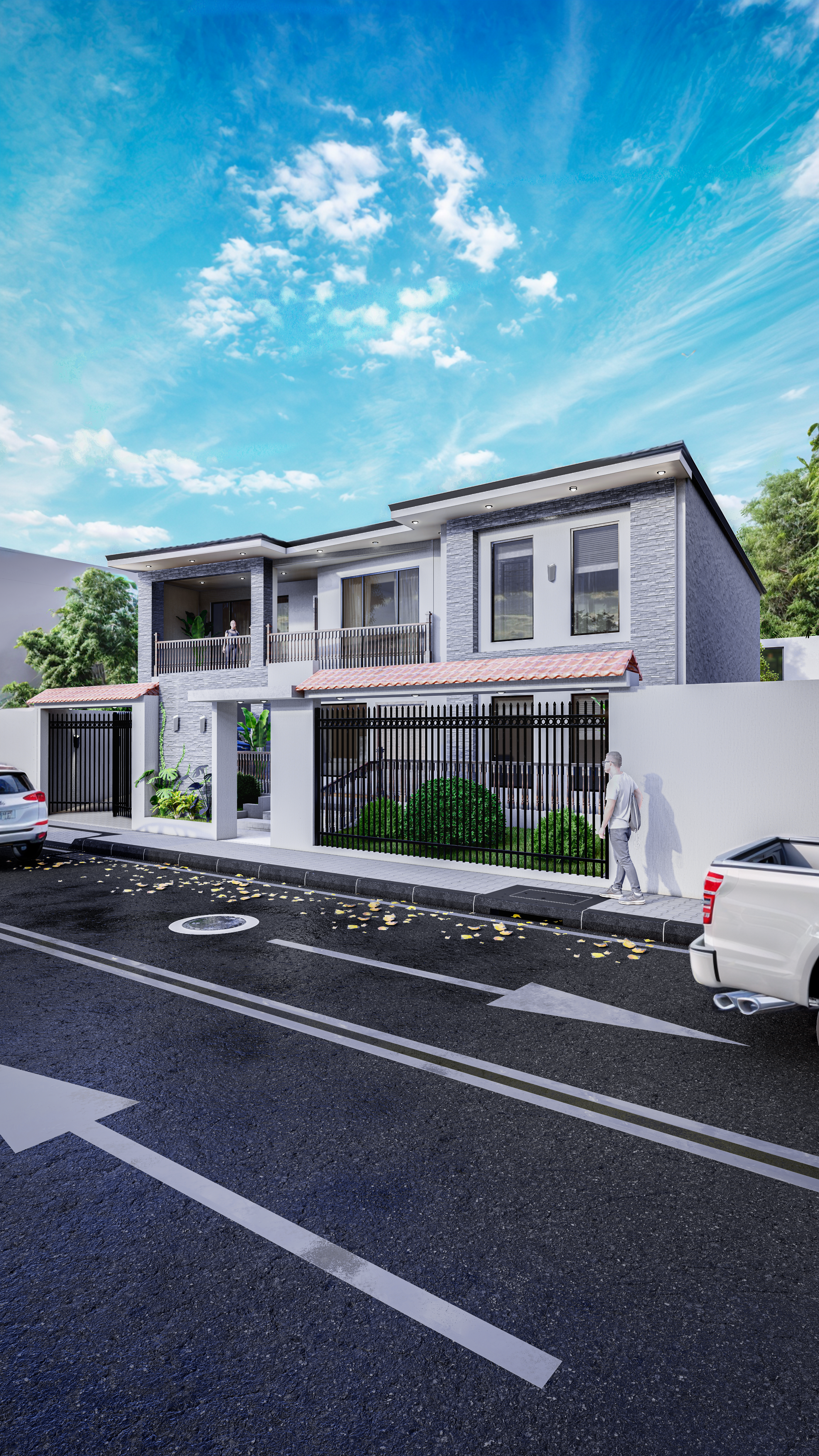Diseño Arquitectónico Residencial Zamora